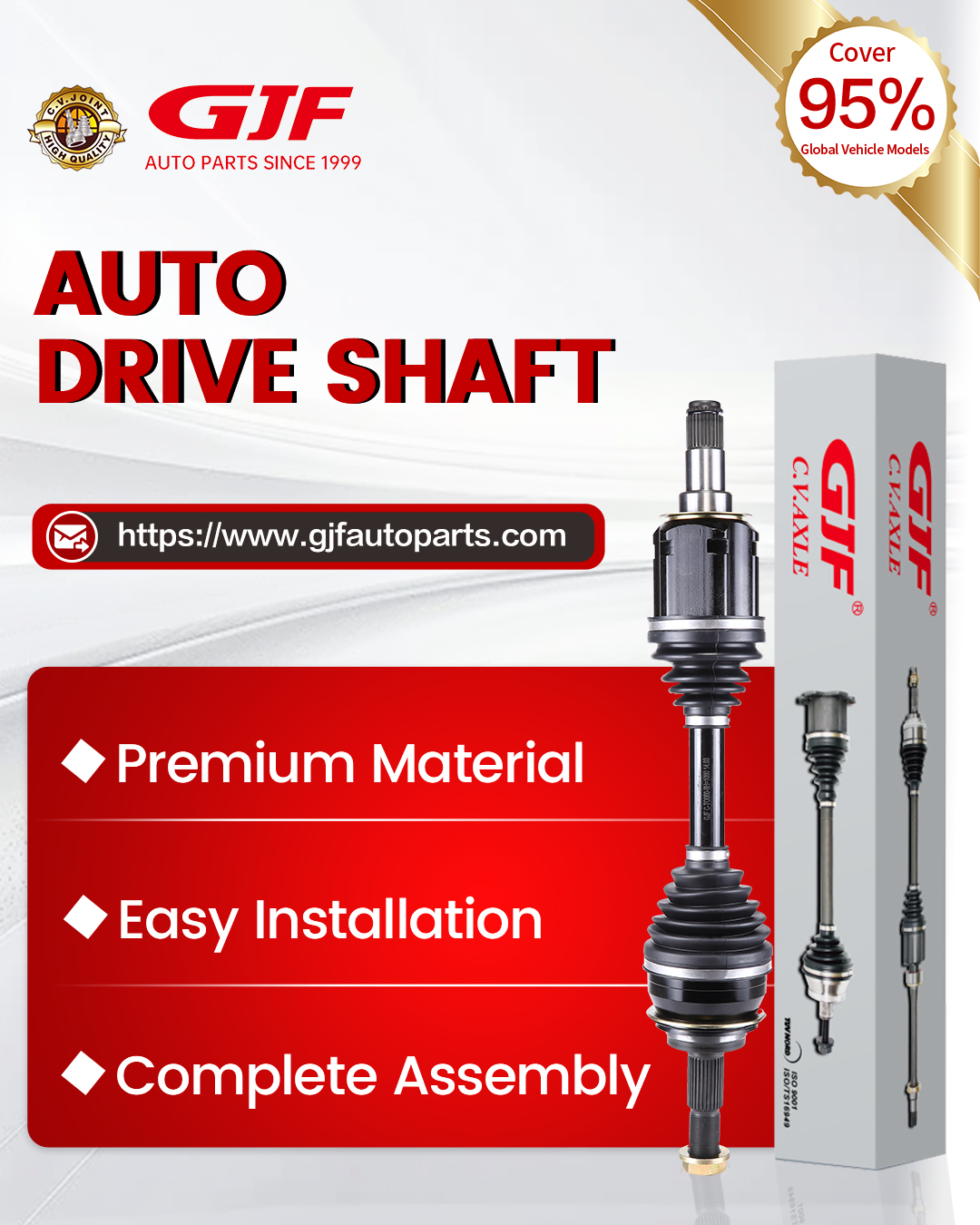 Japanese Auto Parts CV Axle Drive Shaft For Mazda 2 FA8225600